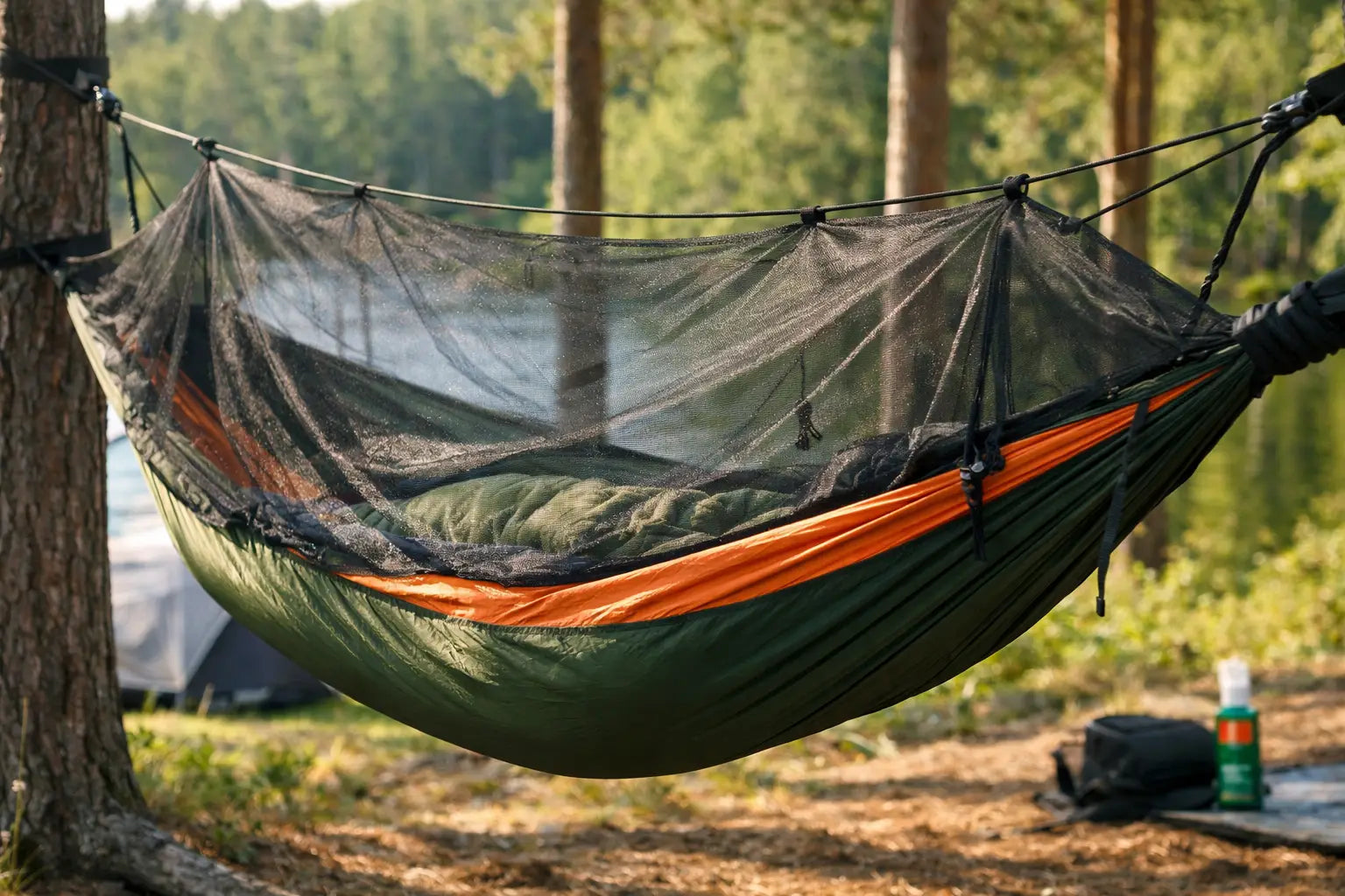 Hammock Camping Mosquito Net Setup That Works