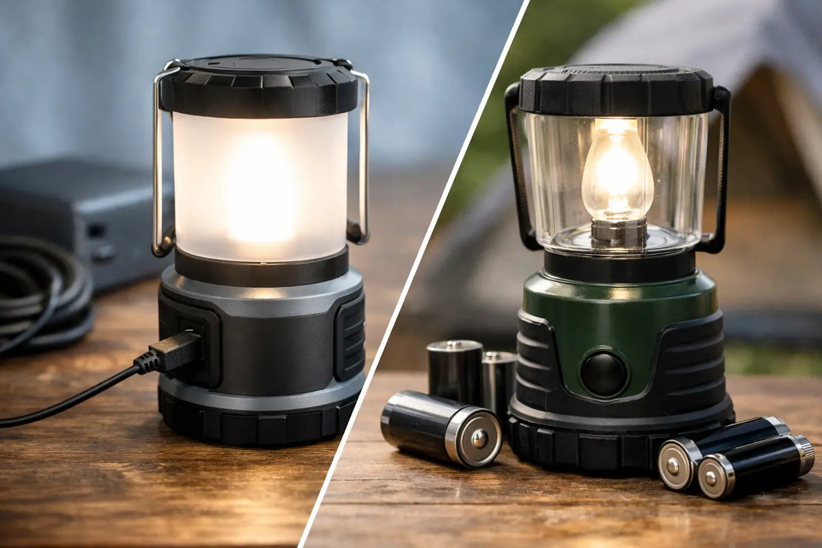 Rechargeable Versus Battery Lanterns Compared