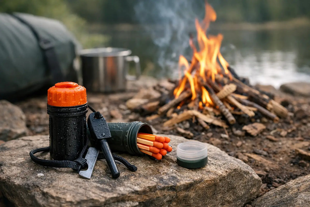 Choosing a Waterproof Fire Starter for Camping
