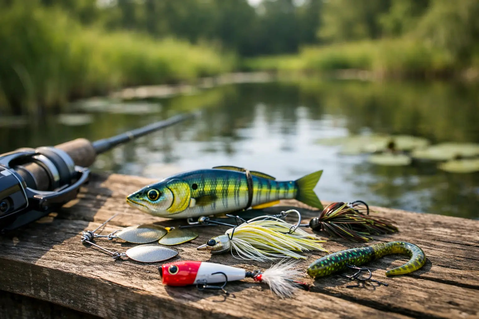 Best Fishing Lures for Ponds That Produce