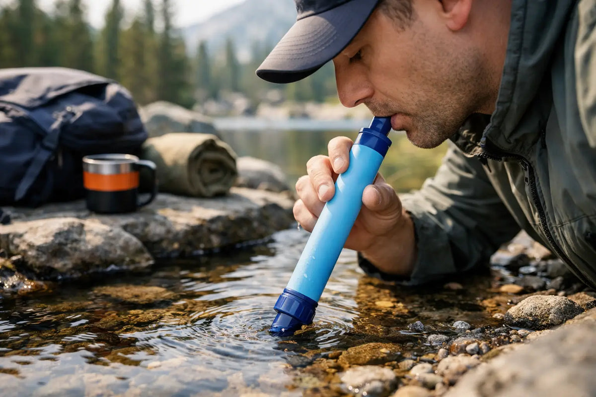 How to Use Water Filter Straws Safely Outdoors