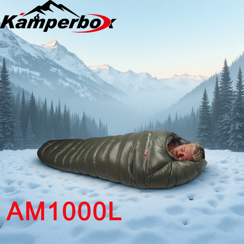 Cold-Weather Winter Camping Sleeping Bag - view 5