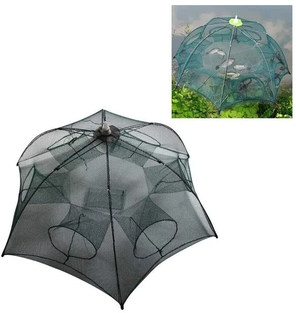 Collapsible 6-Sided Bait Trap Net - view 1