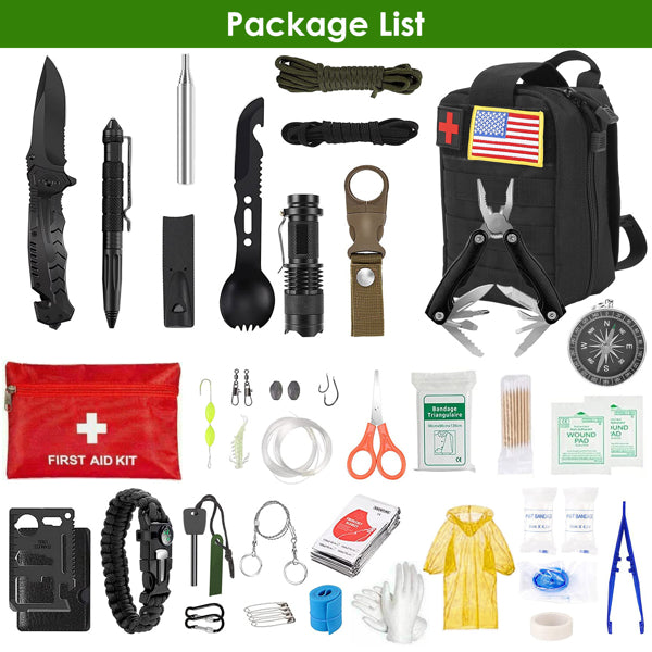 47-in-1 survival kit bag - view 9