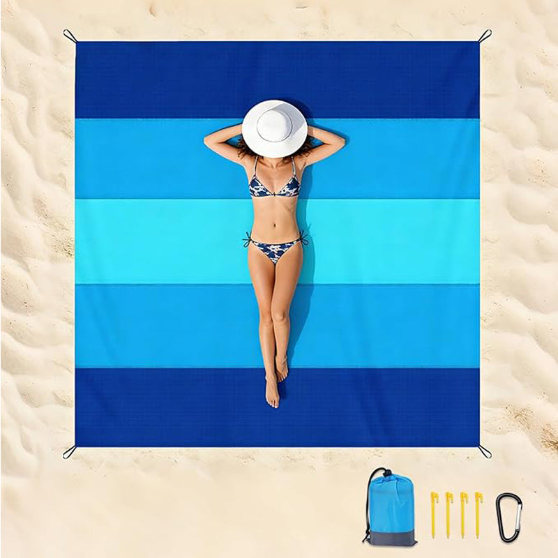 Extra large sandproof beach blanket