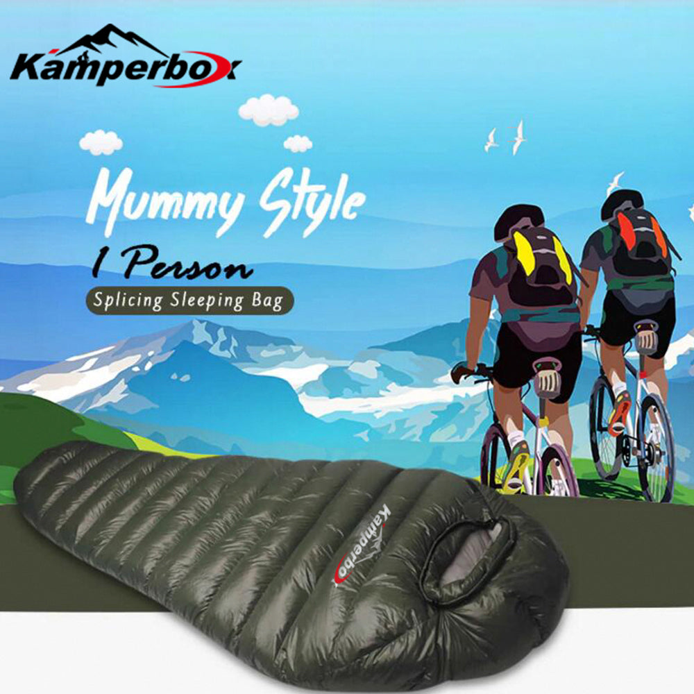 Cold-Weather Winter Camping Sleeping Bag - view 8