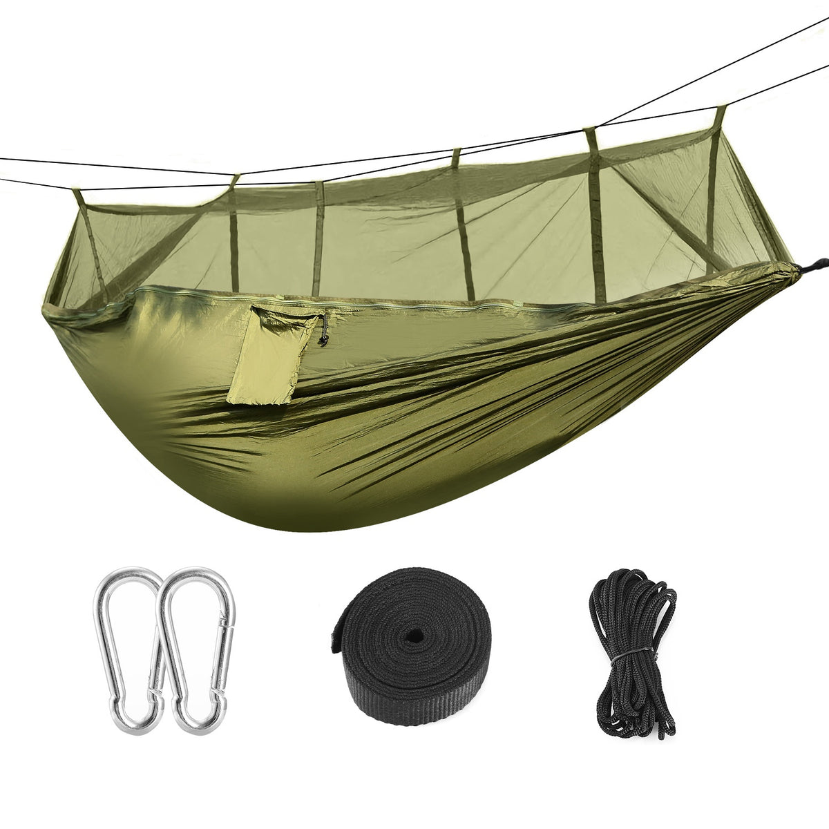 2-Person Camping Hammock with Mosquito Net - view 3