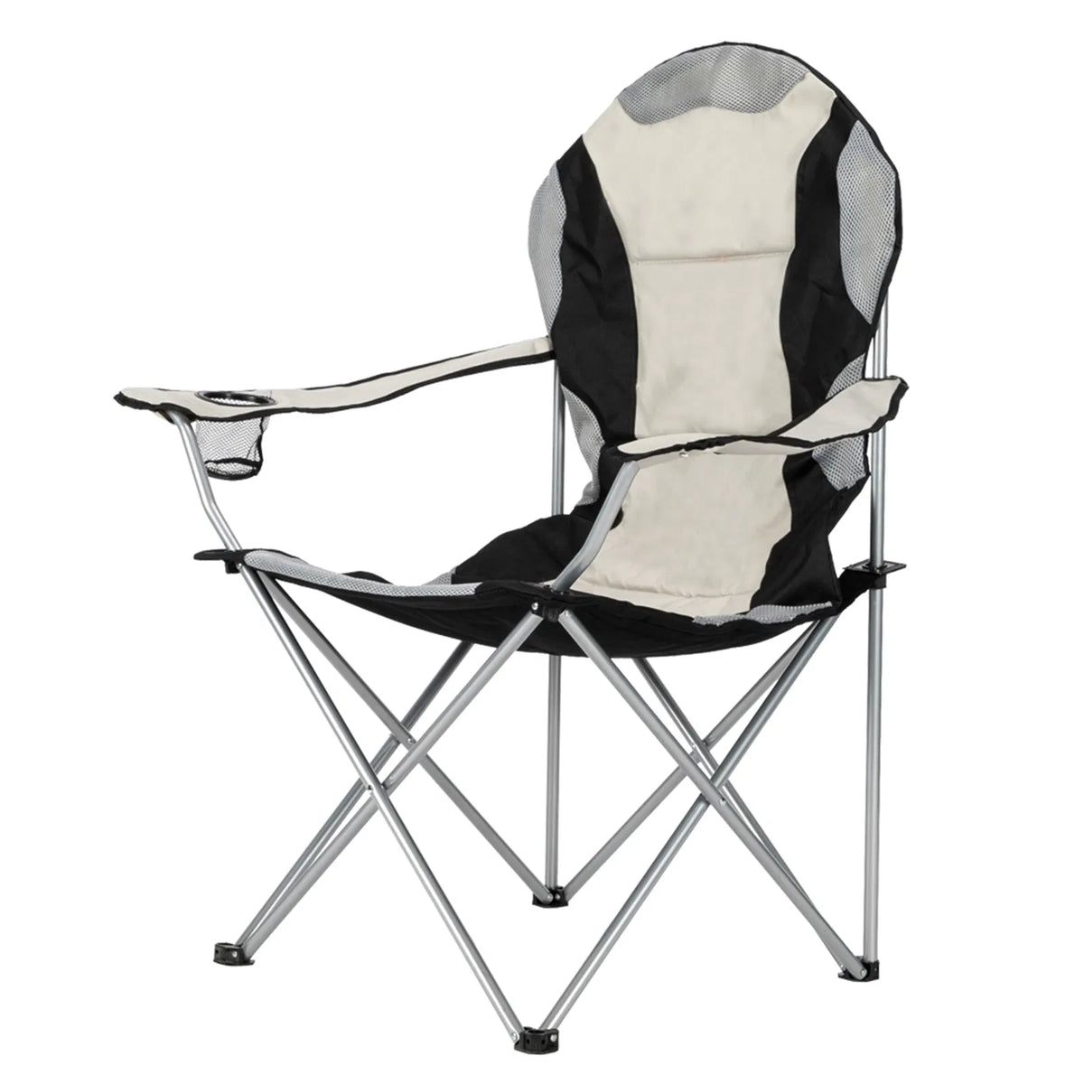 Folding Camping Chair with Cup Holder & Carry Bag - view 1