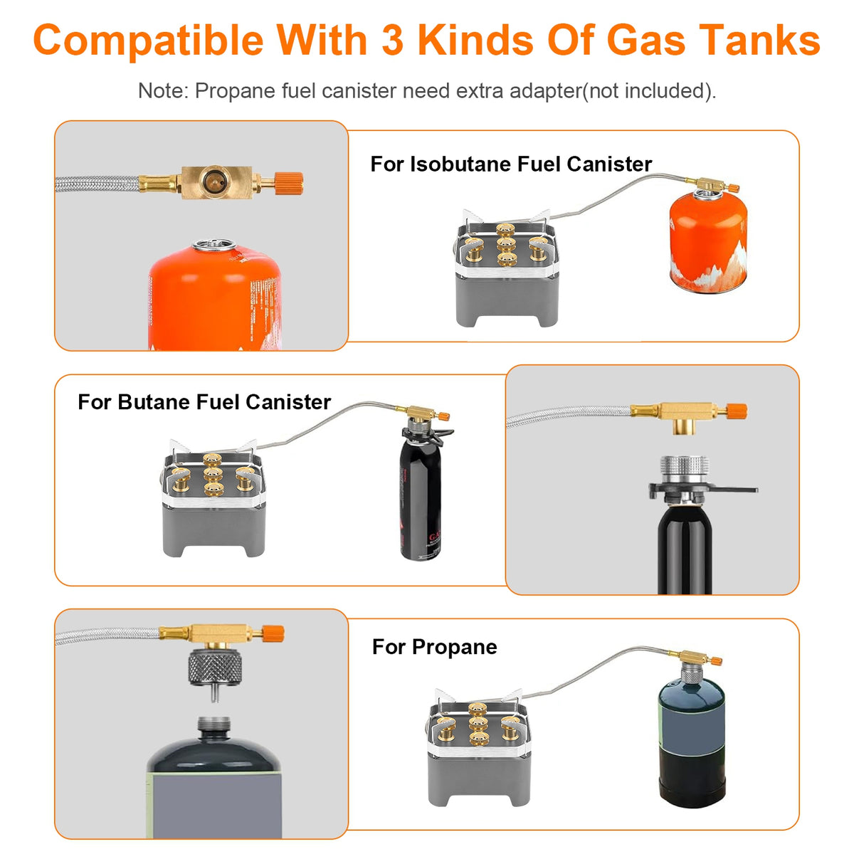 Portable Backpacking Stove 12000W - view 7