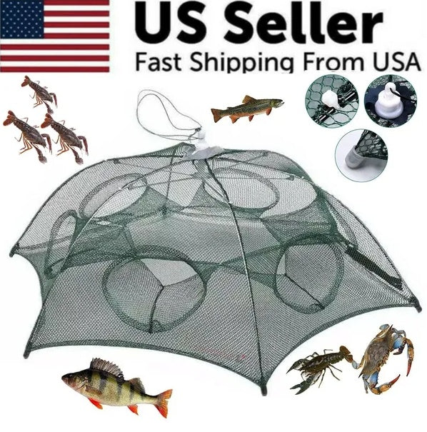 Collapsible 6-Sided Bait Trap Net - view 2