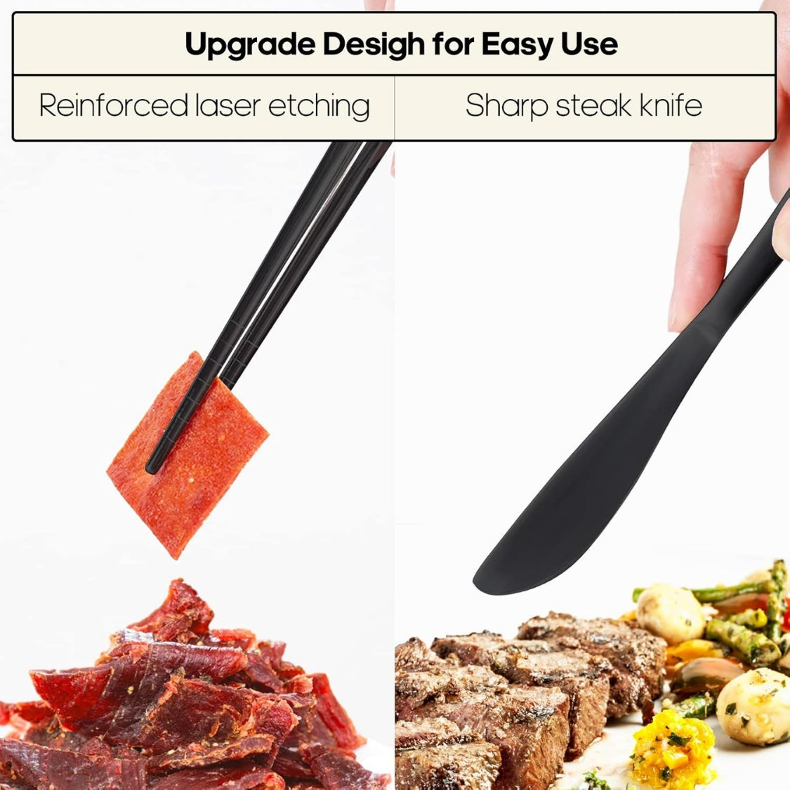 Stainless Steel Travel Utensil Set with Case - view 5