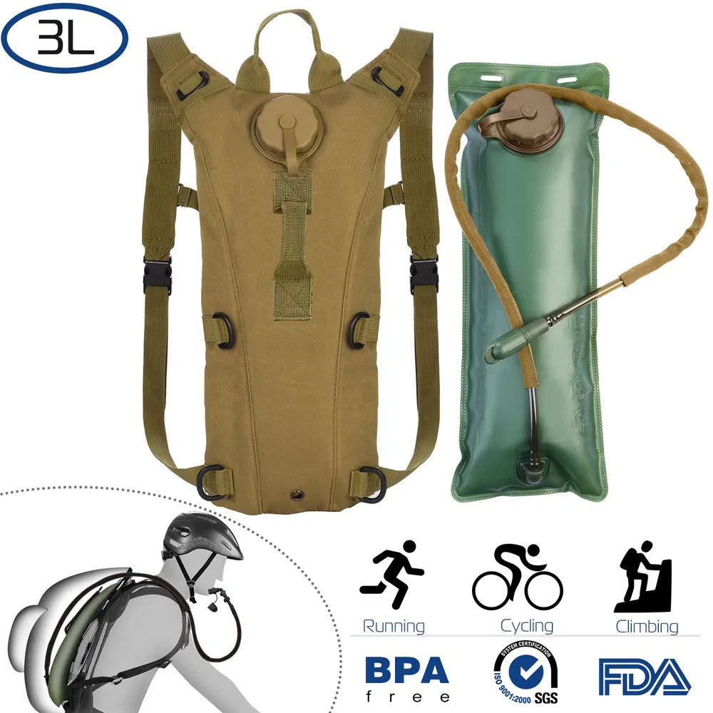 3L tactical hydration pack - view 8