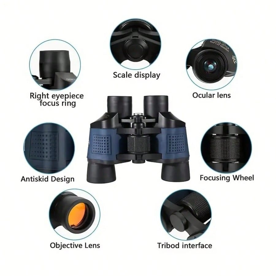 60x60 Compact Outdoor Binoculars - view 2