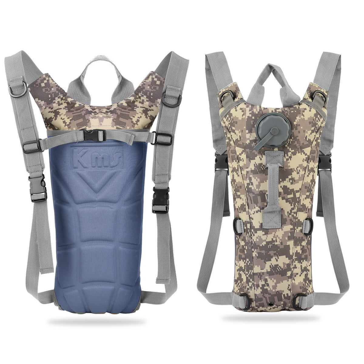 Tactical Hydration Pack with 3L Water Bladder - view 11