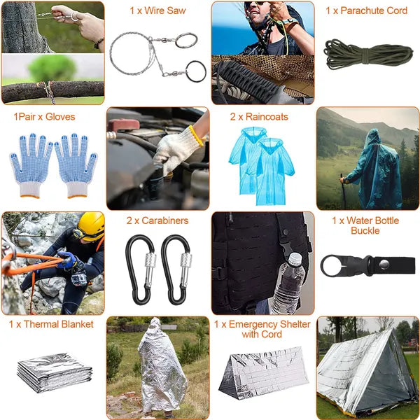 125-Piece Emergency Survival Kit - view 2