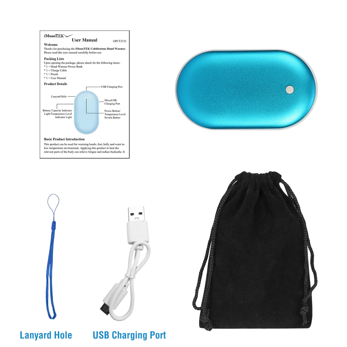 Rechargeable Hand Warmer & 5000mAh Power Bank - view 6
