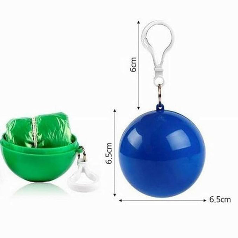 Disposable Emergency Rain Poncho Ball 2-Pack - view 4