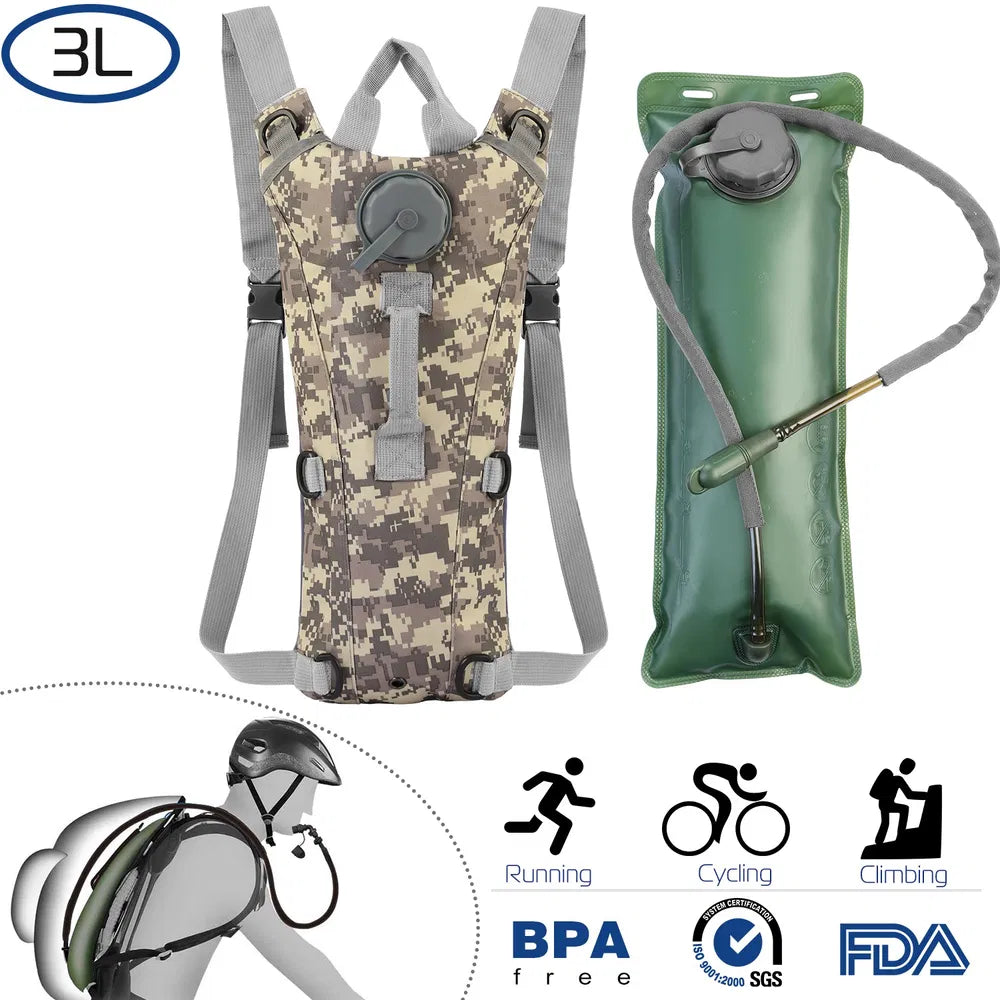 3L tactical hydration pack - view 9