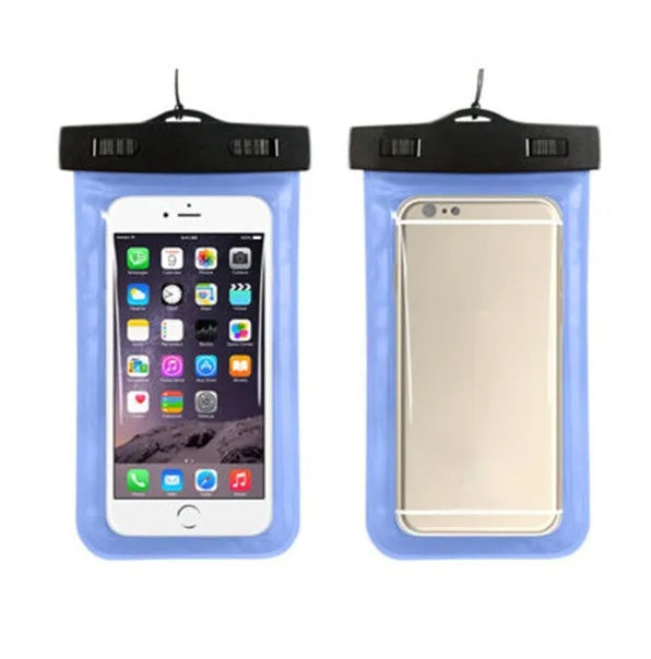 Waterproof phone dry bag pouch with lanyard