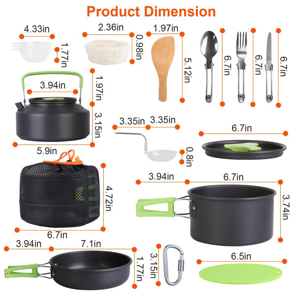 Camping Cookware Set - view 5