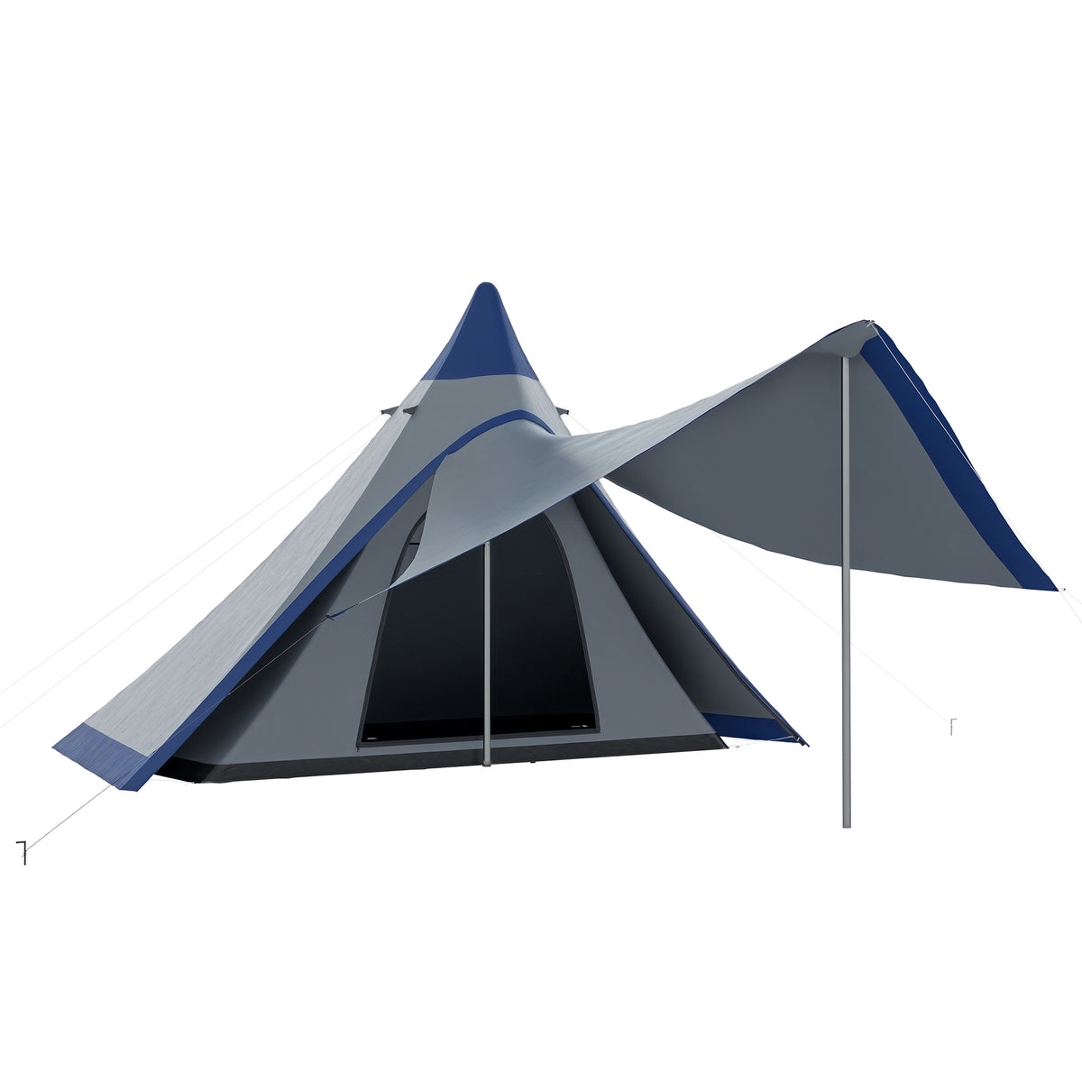 2-3 Person Teepee Camping Tent - view 9