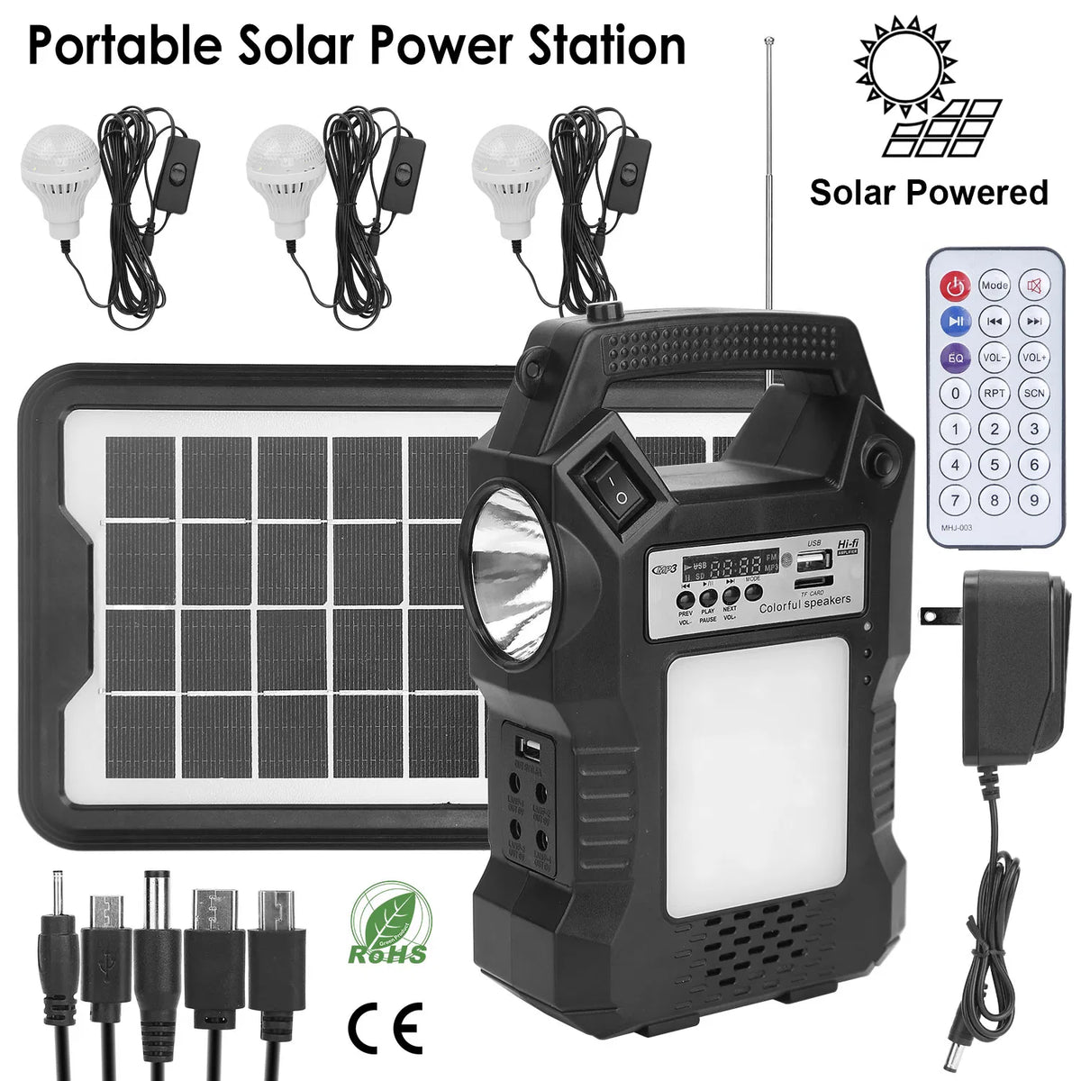 Solar Power Bank & Emergency Lighting Kit - view 7