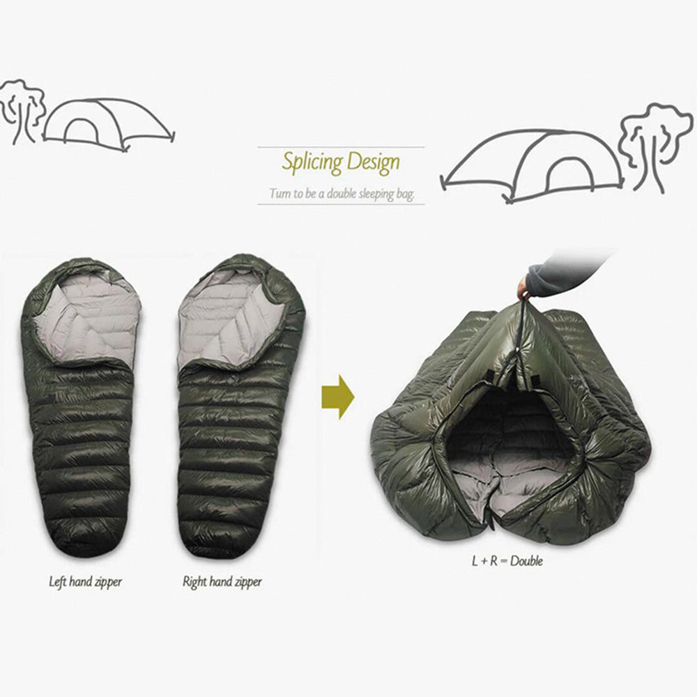 Cold-Weather Winter Camping Sleeping Bag - view 6