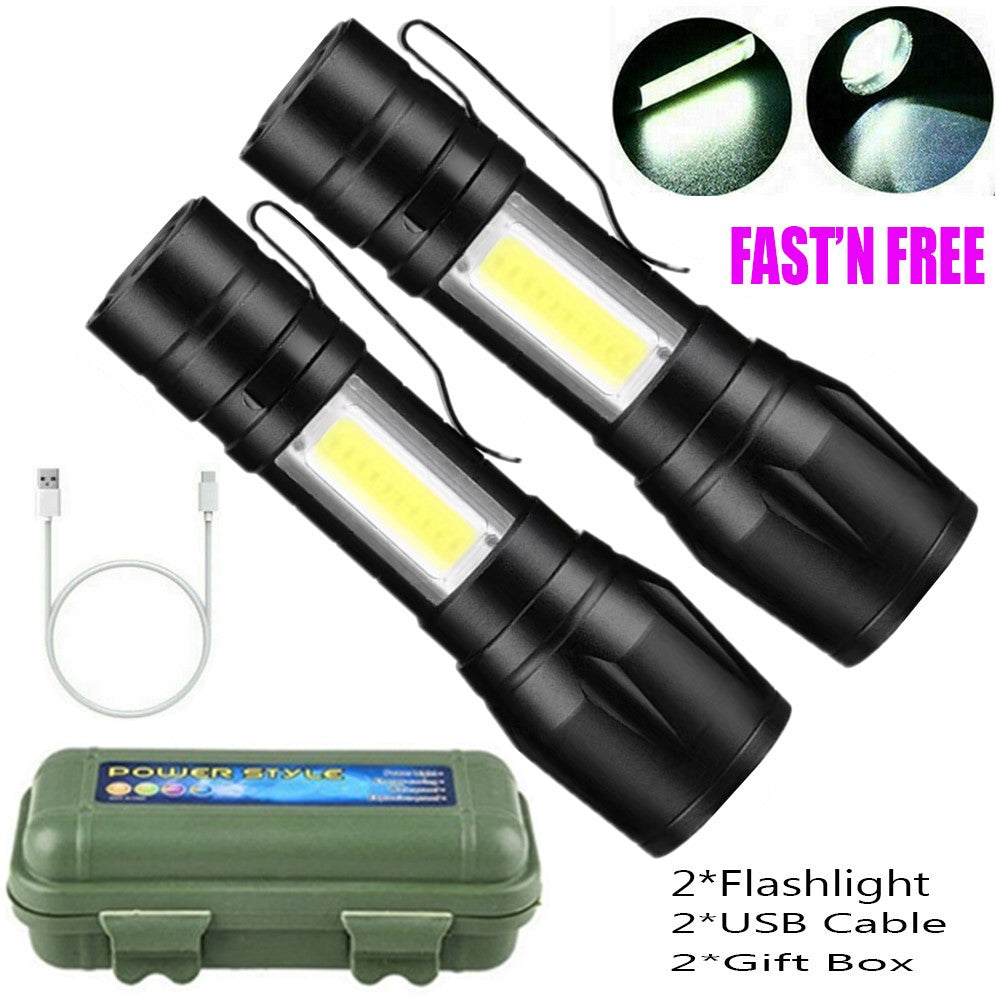 Zoomable rechargeable LED penlight - view 5