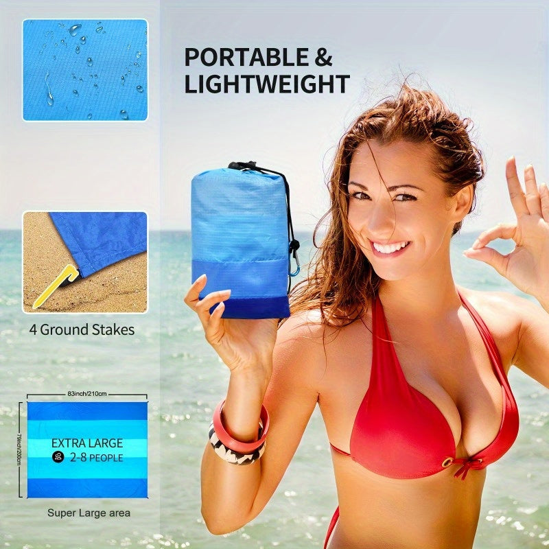 Extra large sandproof beach blanket - view 8