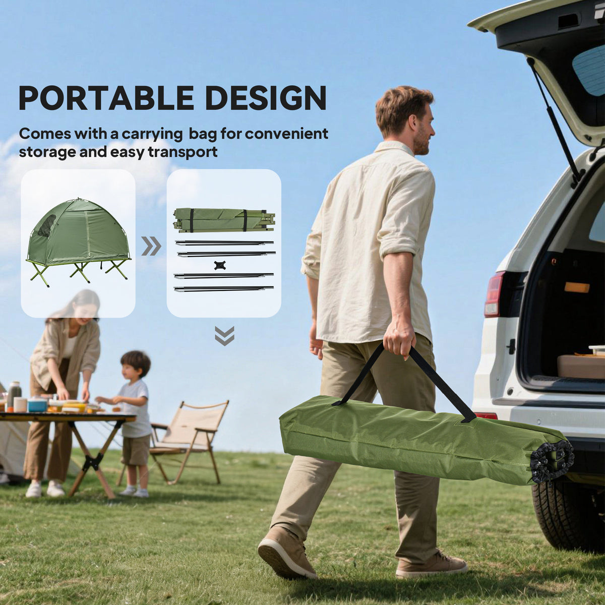 Single-Person Tent Cot - view 6
