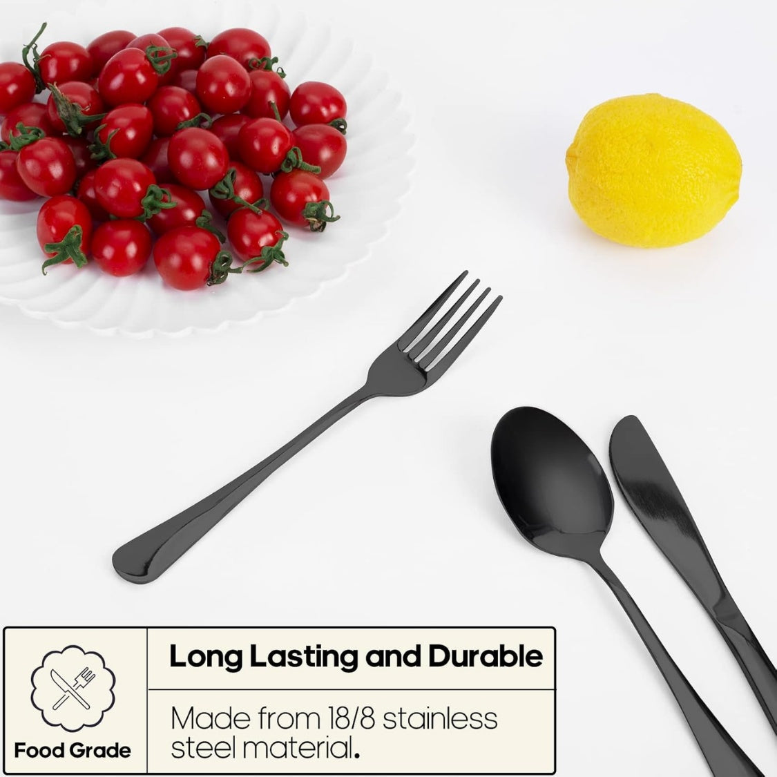 Stainless Steel Travel Utensil Set with Case - view 3