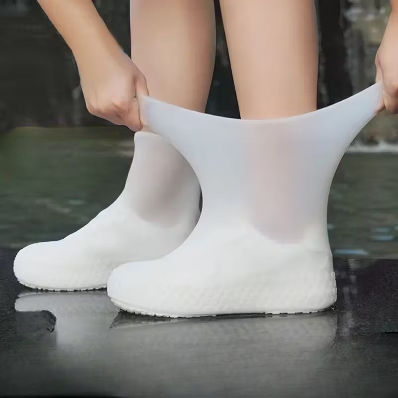 Waterproof reusable non-slip shoe covers - view 4