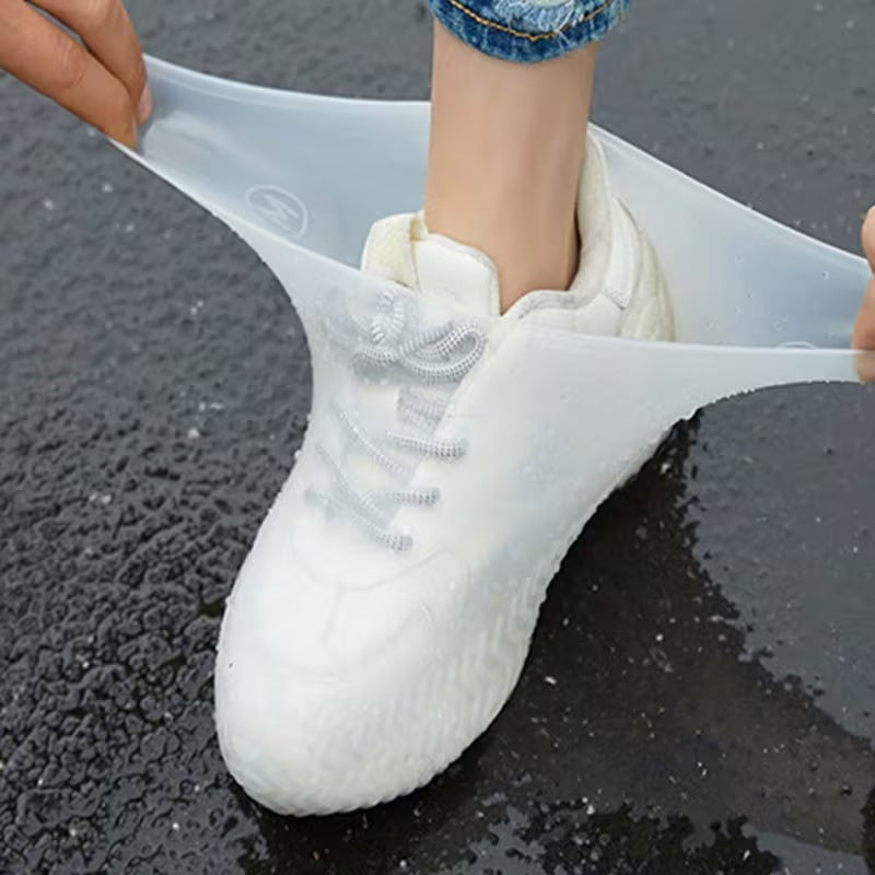 Waterproof reusable non-slip shoe covers - view 2