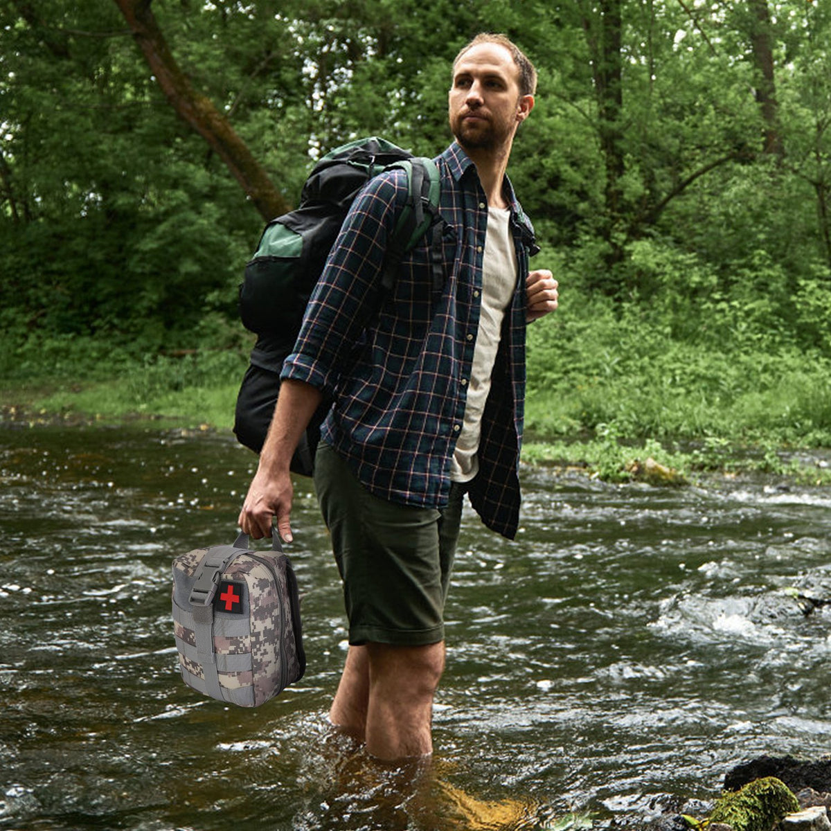 125-piece professional survival gear kit - view 4
