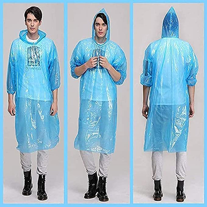 Disposable Emergency Rain Poncho Ball 2-Pack - view 5