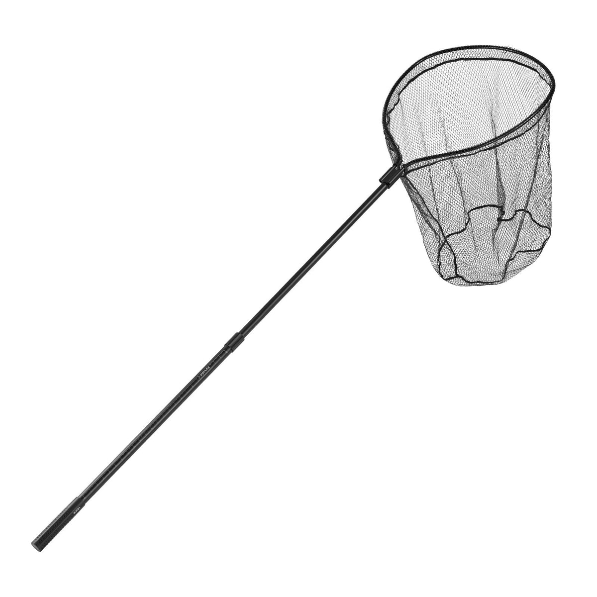 Telescopic fishing landing net with aluminum handle