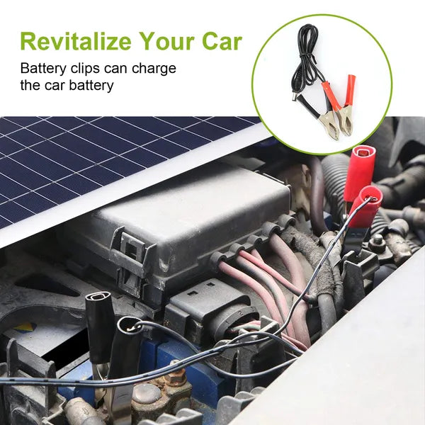 12V 25W Solar Panel Battery Charger - view 5