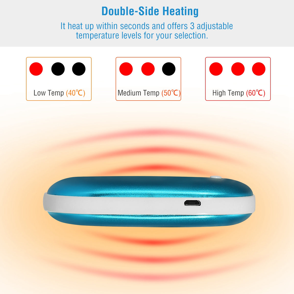 Rechargeable Hand Warmer & 5000mAh Power Bank - view 7