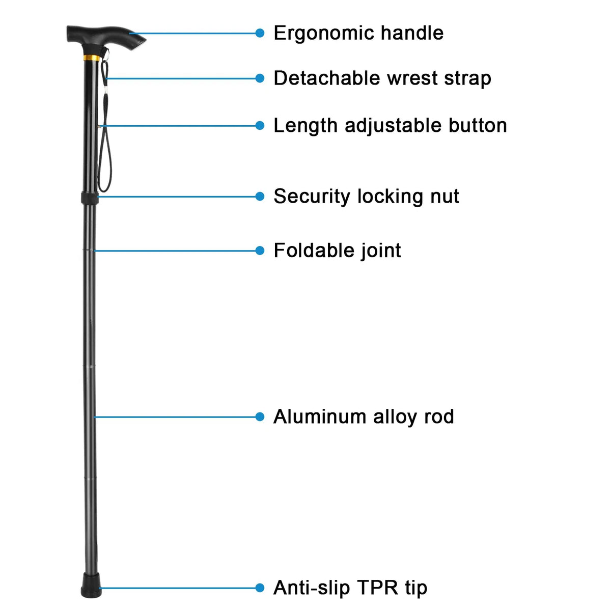 Folding Trekking Pole - view 4