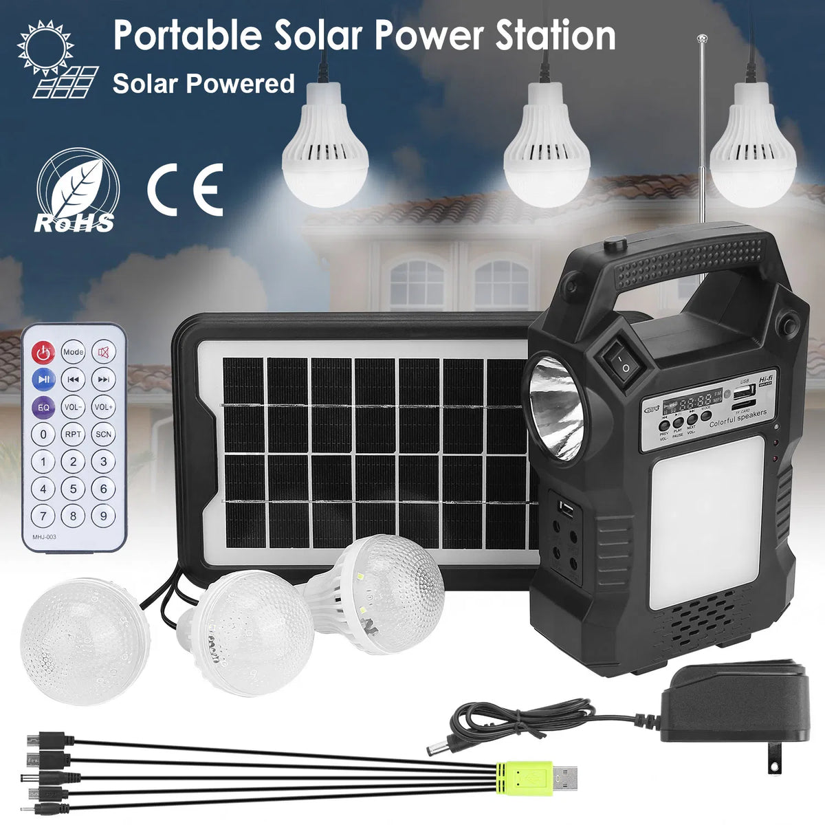 Solar Power Bank & Emergency Lighting Kit - view 9