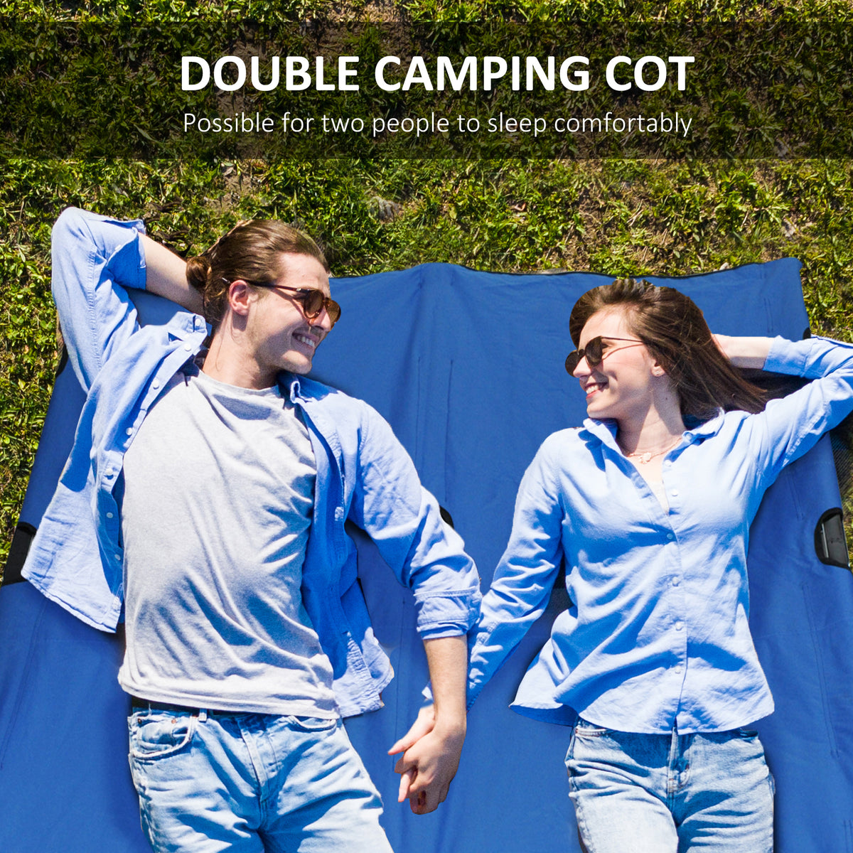 2-Person Folding Camping Cot - view 8