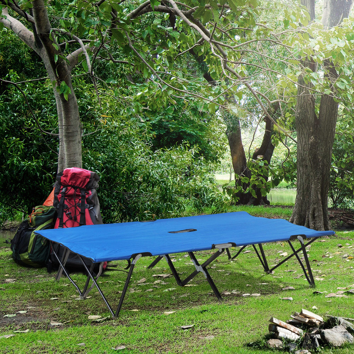 2-Person Folding Camping Cot - view 9