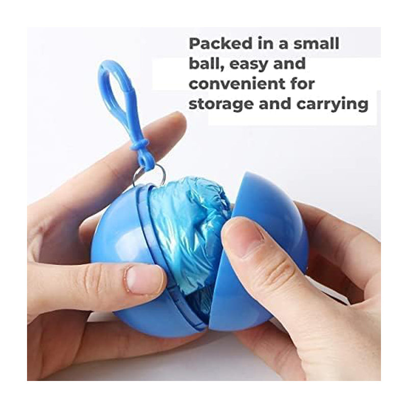 Disposable Emergency Rain Poncho Ball 2-Pack - view 3