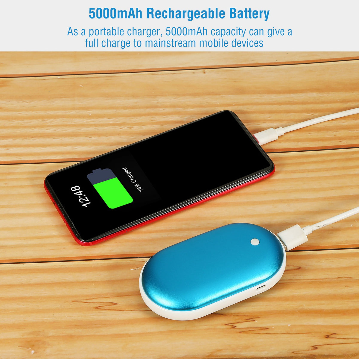 Rechargeable Hand Warmer & 5000mAh Power Bank - view 8