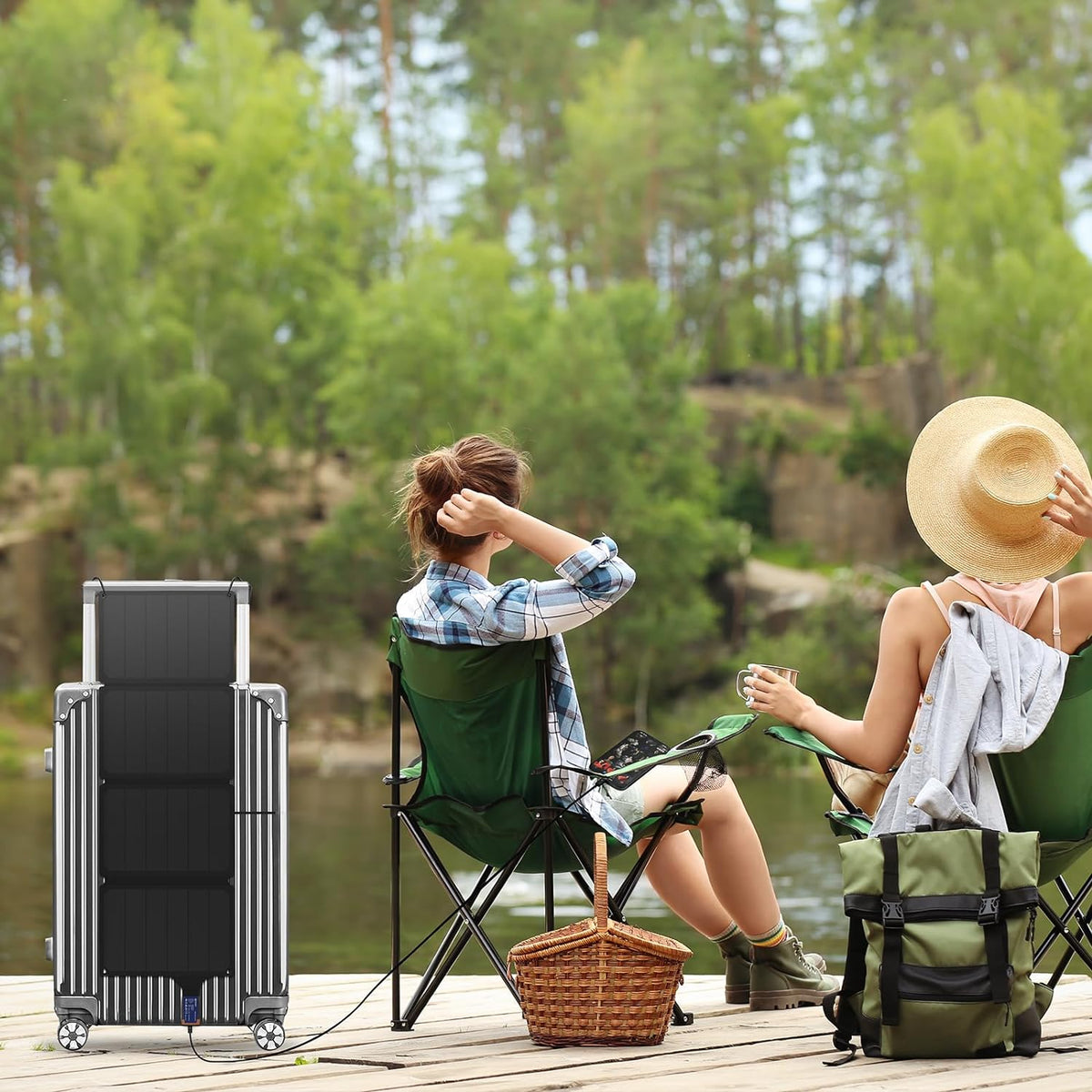36W foldable solar panel charger - view 6