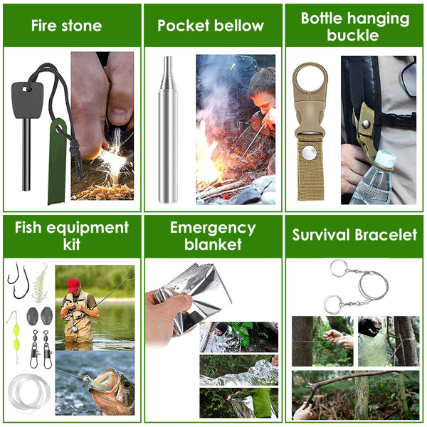 47-in-1 survival kit bag - view 8