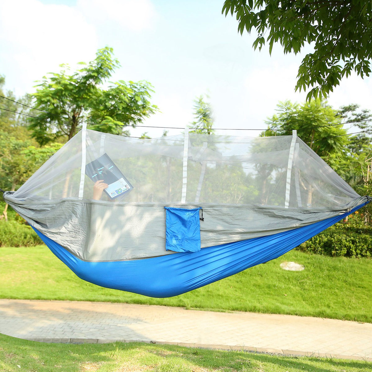 2-Person Camping Hammock with Mosquito Net - view 2