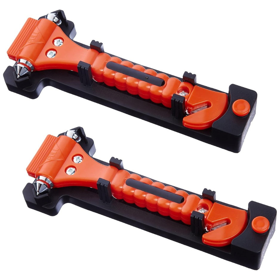 Car emergency escape tool with window breaker