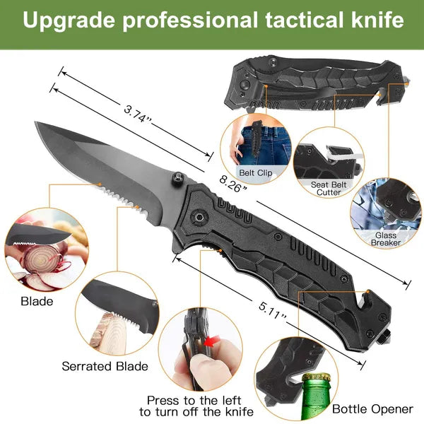 30-in-1 Emergency Survival Kit