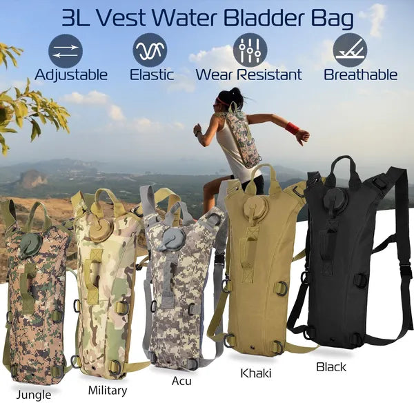 3L tactical hydration pack - view 6